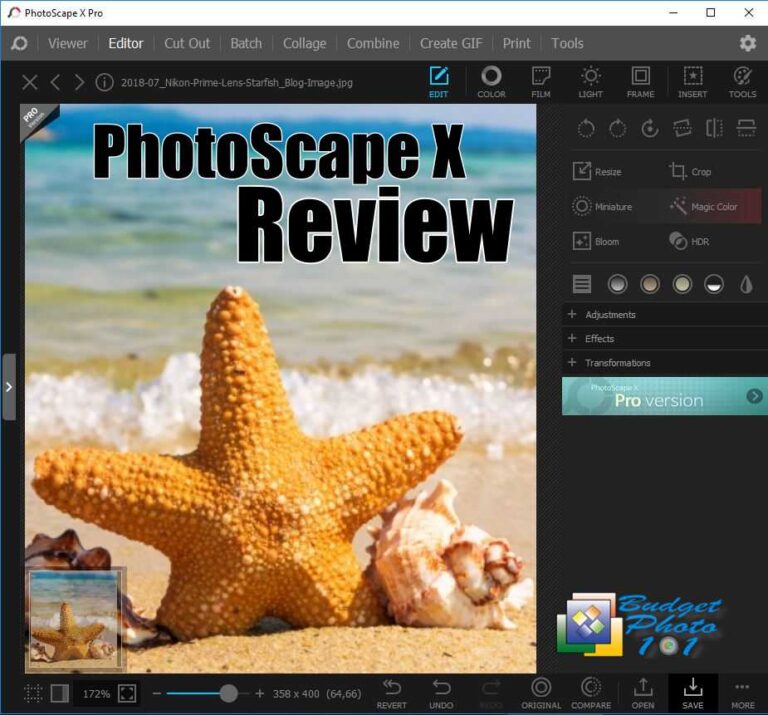 photoscape x pro free trial review